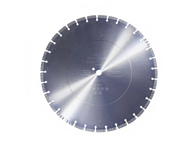 Алмазный диск VOLL LaserTurbo V PREMIUM 500 х 25.4 мм от компании ГК ТБС - фото 1