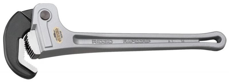 Алюминиевый трубный ключ с самозахватом "RapidGrip" 14" от компании ГК ТБС - фото 1