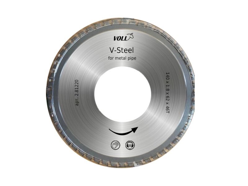 Отрезной диск V-Steel для электрического трубореза V-CUT 270E/400Е от компании ГК ТБС - фото 1