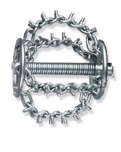 Цепные насадки с шипами и с кольцом ROTHENBERGER с муфтой 22 мм, диаметр насадки 75 мм