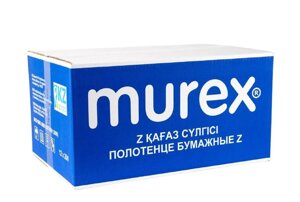 Бумажное полотенце листовое Z-укладка, Murex Elite/белое/2х-сл 23х21