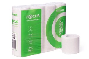 Туалетная бумага "Focus"2х-сл/16,8м