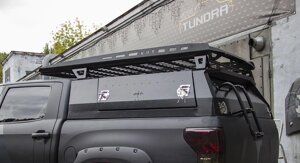 Багажник алюминиевый для кунга - toyota tundra. арт. 222807L