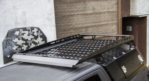 Багажник алюминиевый для кунга - Toyota Tundra