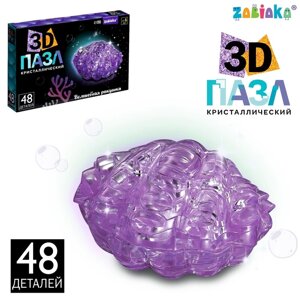 3D пазл 'Волшебная ракушка'кристаллический, 48 деталей