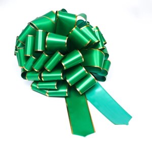 Бант-шар подарочный 7, зелёный