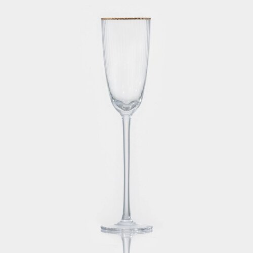 Бокал для шампанского 'Орион'220 мл, 6,5х26 см, цвет прозрачный