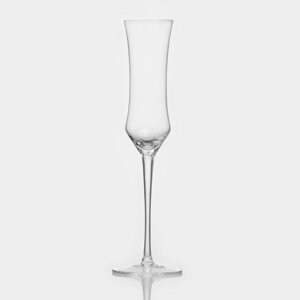 Бокал стеклянный для шампанского 'Кира'180 мл, 7x25,5 см