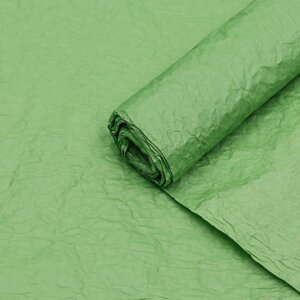 Бумага упаковочная 'Эколюкс'тёмно-зеленый 0,67 x 5 м