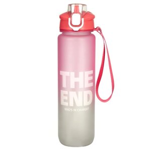 Бутылка для воды, 1 л, THE END, 29.4 х 7 см