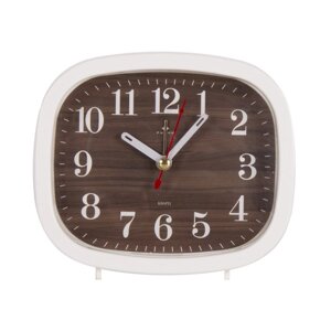 Часы - будильник настольные 'Дерево'циферблат 10.5 х 8.5 см, 12.5 х 10.5 см, АА