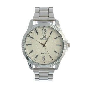 Часы наручные мужские 'Тоничи'd-4.5 см, ремешок 18 мм, хром