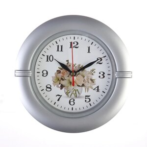 Часы настенные 'Фузета'd - 19 см, циферблат - 13.5 см, дискретный ход