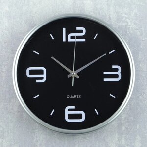 Часы настенные 'Сильва'd-25 см, дискретный ход
