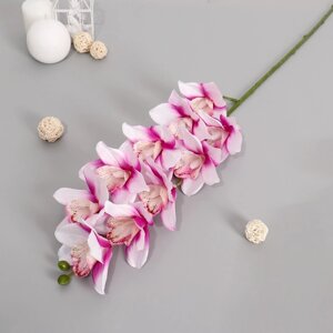 Цветы искусственные 'Орхидея амабилис' 90 см, бело-сиреневый