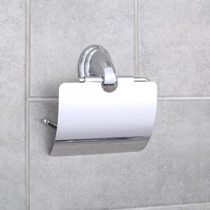 Держатель для туалетной бумаги с крышкой 'Accoona A11105'цвет хром