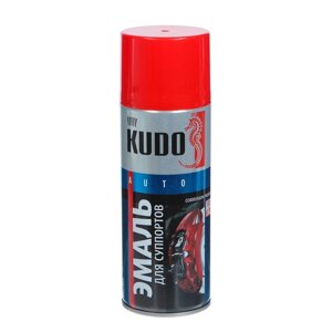 Эмаль для суппортов Kudo красная, аэрозоль, 520 мл KU-5211