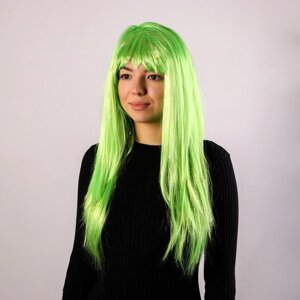 Карнавальный парик 'Блеск'цвет зелёный