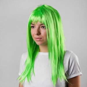 Карнавальный парик 'Красотка'цвет зелёный