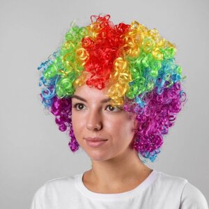 Карнавальный парик 'Объём'цветные кудри, 120 г