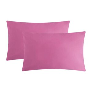 Комплект наволочек 'Этель'50х70 см - 2 шт, розовый, 100 хлопок, поплин