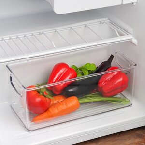 Контейнер для холодильника Berkana, 31,2x15,2x12,7 см, цвет прозрачный