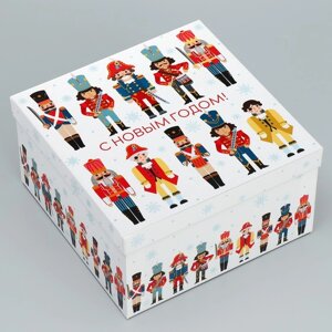 Коробка подарочная 'Щелкунчик'22 x 22 x 12 см