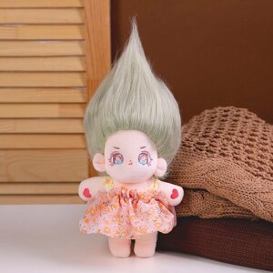 Кукла 'Идол'зелёные волосы, в розовом платье