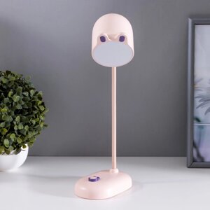 Лампа настольная 'Мими' LED 3Вт диммер USB розовый 8х12,5х32 см RISALUX