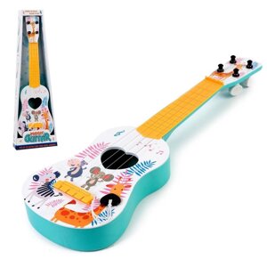 Музыкальная игрушка-гитара 'Зоопарк'цвета МИКС