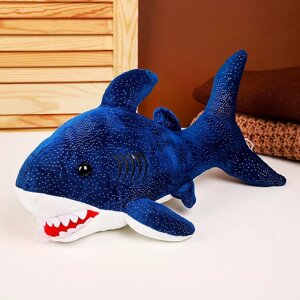 Мягкая игрушка 'Акула'40 см, цвет синий