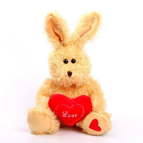 Мягкая игрушка 'Кролик с сердцем'