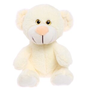 Мягкая игрушка 'Медвежонок Сильвестр'цвет белый, 20 см