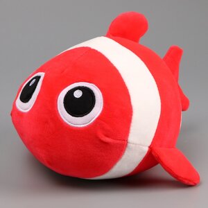 Мягкая игрушка 'Рыбка'19 см, цвет красный