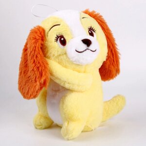 Мягкая игрушка 'Собачка'20 см, цвет жёлтый