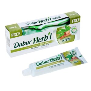 Набор Dabur Herb'l ним зубная паста, 150 г + зубная щётка