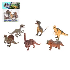 Набор динозавров 'Юрский период'6 фигурок