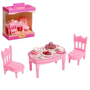Набор мебели для кукол 'Уют-2 обеденный стол'
