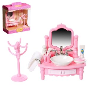 Набор мебели для кукол 'Уют-4 ванная комната'