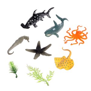 Набор морских животных 'Морской мир'6 фигурок, декор