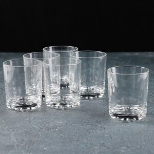 Набор стеклянных стаканов 'Глория'250 мл, 6 шт (комплект из 6 шт.)
