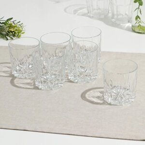Набор стеклянных стаканов 'Венеция'200 мл, 6 шт (комплект из 6 шт.)