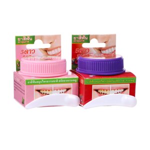 Набор зубных паст 5 Star Cosmetic с травами и гвоздикой 25 гр + с экстрактом мангостина 25 г 1032192