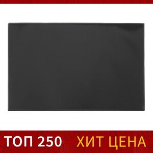 Накладка на стол офисная 38 x 59 см, Calligrata, с прозрачным карманом, чёрная