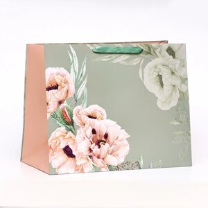 Пакет подарочный 'Цветочая композиция'50 х 40 х 25 см