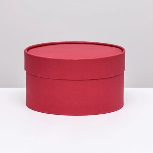 Подарочная коробка 'Wewak' красный бархат, завальцованная без окна, 18 х 10 см