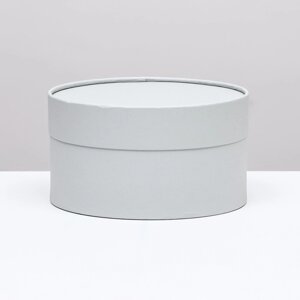 Подарочная коробка 'Wewak' пепельно-серый, завальцованная без окна, 18 х 10 см