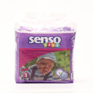 Подгузники 'Senso baby' Midi (4-9 кг), 22 шт