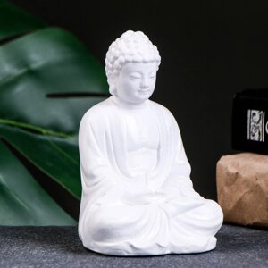 Подставка для благовоний 'Будда сидит' белый, 12см