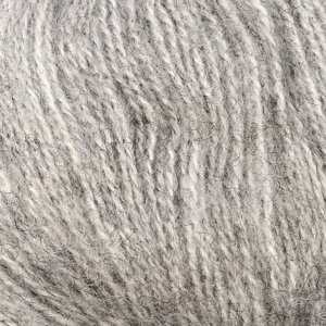 Пряжа 'Angora real 40' 60 акрил, 40 шерсть 430м/100гр (614 серый меланж)